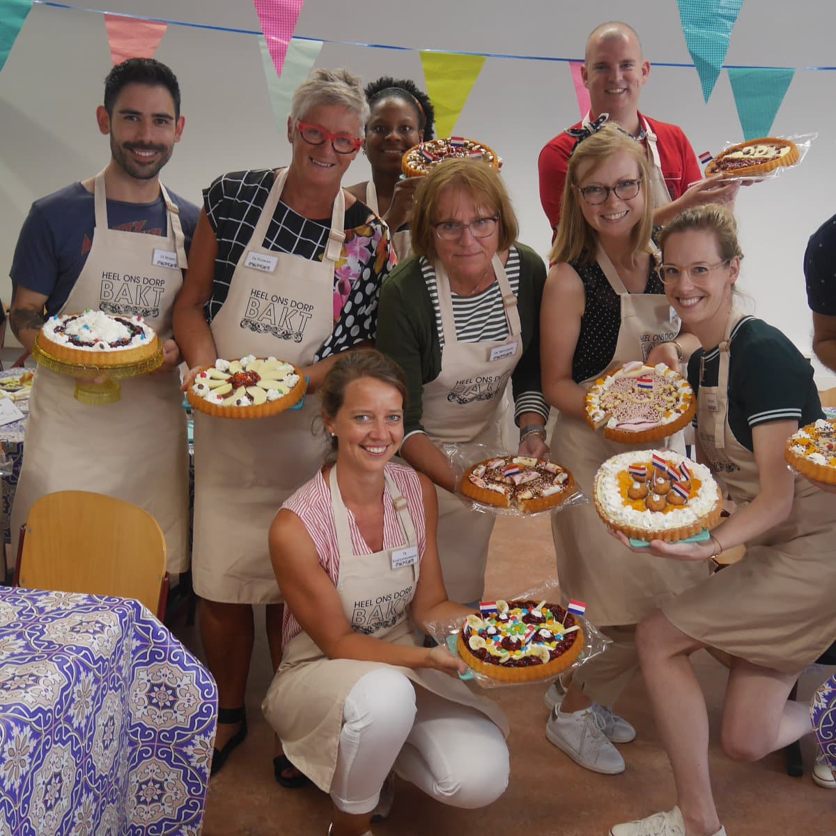 teambuilding heel holland bakt bakwedstrijd creatief